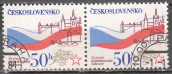 2627 pár - vodorovně - přeložený ● - 1984